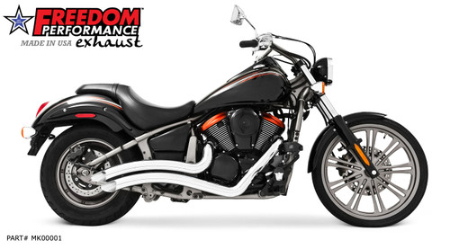 Freedom Performance KAWASAKI VULCAN 900 SHARP CURVE RADIUS 2006-PRESENT - MK00001 - CHROME