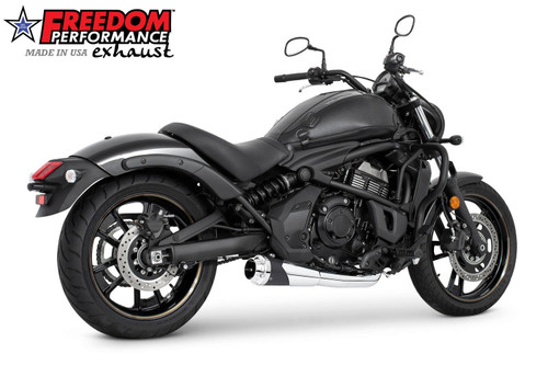 Freedom Performance KAWASAKI VULCAN S 2-INTO-1 SHORTY 2015-PRESENT BUNDLE - MK00175 - COMBO CHROME / AMERICAN OUTLAW / CHROME