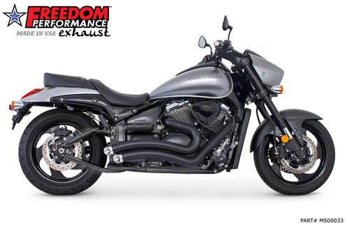 Freedom Performance SUZUKI BOULEVARD M90 SHARP CURVE RADIUS 2015-PRESENT BUNDLE - MS00033 - BLACK / SLASH / CHROME