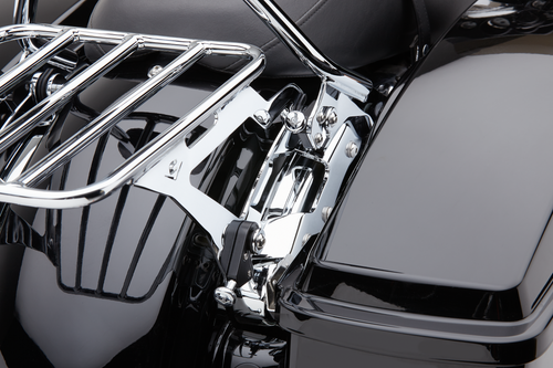 COBRA 602-2101B BACKREST MOUNTING KIT BLACK FLH/FLT 14-25