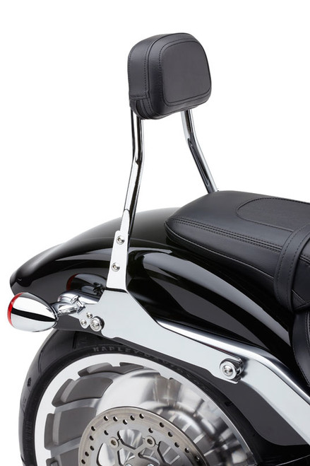 COBRA 602-2007 DETACHABLE BACKREST ROUND CHROME FLFB/S FXBR/S 18-25