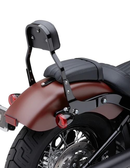 COBRA 602-2024B DETACHABLE BACKREST MINI BLACK DYNA 06-17