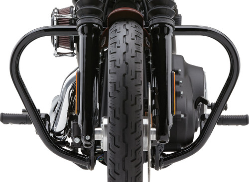 COBRA 601-2101B FREEWAY BARS 1.25" BLACK FXD/B/C 91-17
