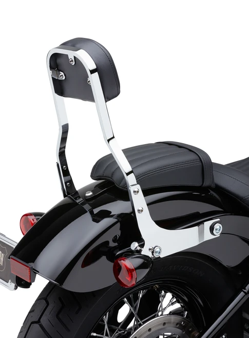 COBRA 602-1204 SHORT SISSY BAR CHROME FLST/C/N/S/SC 00-17