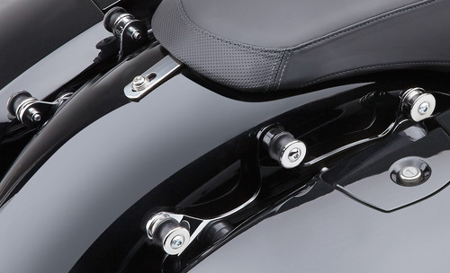 COBRA 502-2100 BACKREST DOCKING KIT CHROME CHIEFTAIN 14-25