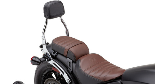 COBRA 502-2015 DETACH BACKREST MINI CHROME SCOUT BOBBER 18-25