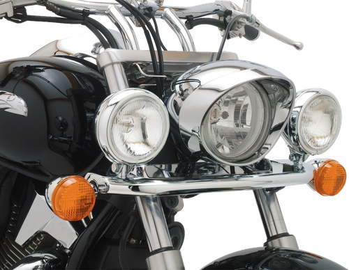 COBRA 04-0151 LIGHT BAR CHROME HON VTX1800C/S/R VTX1300R/S