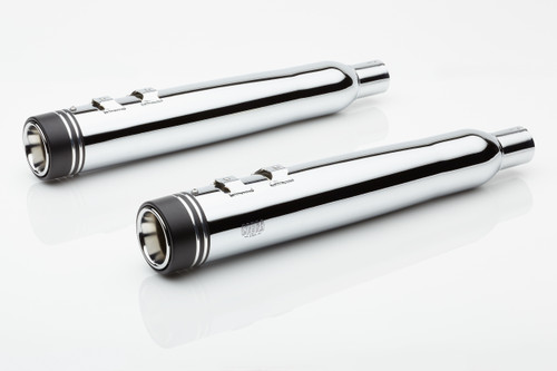COBRA 6291 4.5" GROOVE TIP SLIP-ON CHROME FLH/FLT 17-25