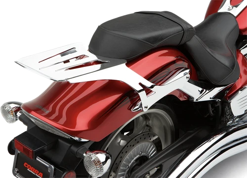COBRA 02-4265 SOLO LUGGAGE RACK CHROME FORMED YAM RAIDER 08-18