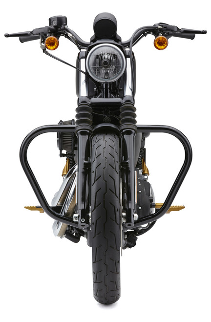 COBRA 601-2109B FREWAY BARS VBEND 1.25" BLACK SPORTSTER 04-22