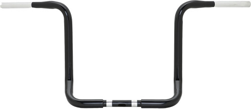 HARDDRIVE 21-571SB 1.25" BAGGER APE-HANGER 16" GLOSS BLACK CABLE
