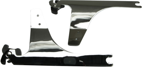 HARDDRIVE 086077 DETACHABLE SIDE PLATES CHROME FXDWG 93-05