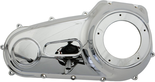 HARDDRIVE D11-0298 OUTER PRIMARY COVER CHROME 06-17 FXDWG & 07-17 SOFTAIL