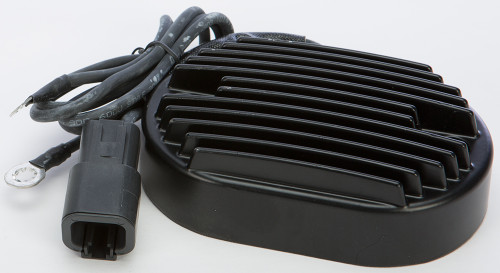HARDDRIVE H1001 REGULATOR BLACK SOFTAIL `01-06 OEM 74540-01