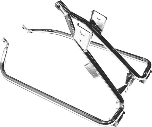 HARDDRIVE 302267 SADDLEBAG SUPPORT KIT CHROME FLT 09-13