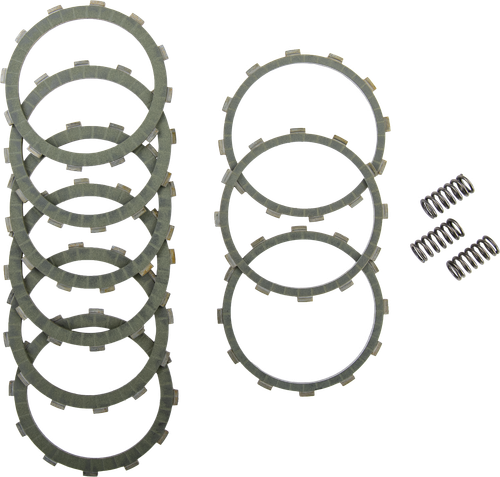 HARDDRIVE HDC7003 ARAMID CLUTCH FRICTION SET WITH HD DIAPHRAM SPRING