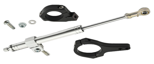 HARDDRIVE 81242 STEERING DAMPER KIT POLISHED 20-25 FXLRST