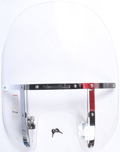 NATIONAL CYCLE N21117A SWITCHBLADE 2-UP CLR H-D NARROW