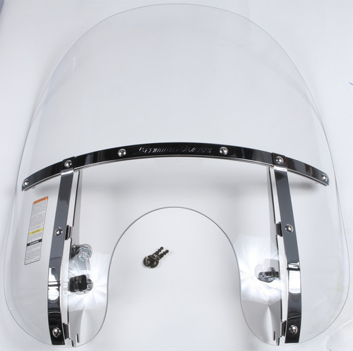 NATIONAL CYCLE N21131A SWITCHBLADE 2-UP CLR H-D NARROW 49MM