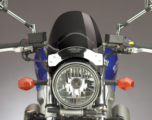 NATIONAL CYCLE N2537 FLYSCREEN WS DARK SMOKE CHROME HARDWARE INDIAN