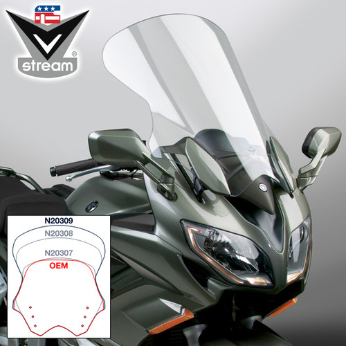 NATIONAL CYCLE N20309 VSTREAM TOURING WINDSCREEN CLEAR