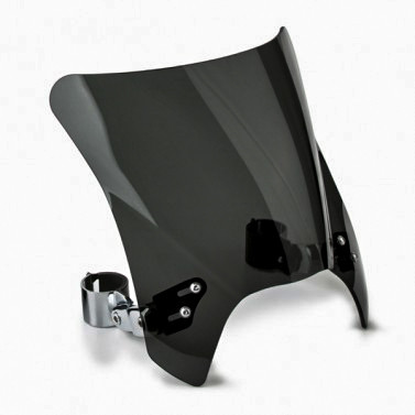 NATIONAL CYCLE N2839-001 MOHAWK WINDSHIELD DARK TINT CHROME HARDWARE