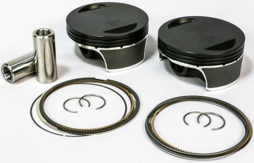 WISECO K2799 BLACK EDITION PISTON KIT M8 117CID 11.0:1
