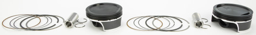 WISECO K2789 BLACK EDITION PISTON KIT TC 103 CID 9:1 +.010