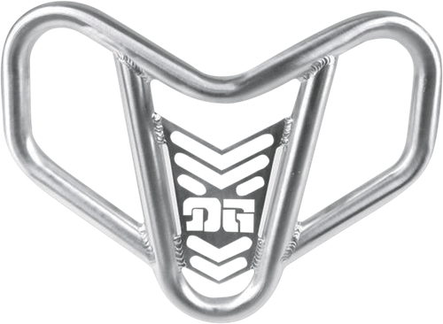 DG PERFORMANCE 554-2120 V-Pro™ Front Bumper - Silver - Honda - TRX '87-'08 - Silver Honda TRX '87-'08