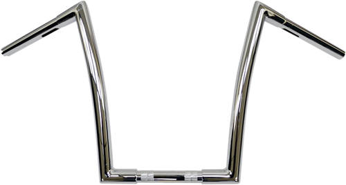 TODD'S CYCLE 0601-2550 1-1/4" Strip Handlebar - 14" Rise - Chrome - 14" Rise Chrome