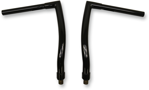 TODD'S CYCLE 0601-2554 1-1/4" Strip Handlebar - FXS - 14" Rise - OEM Top Tree - Black - FXS 14" Rise OEM Top Tree Black