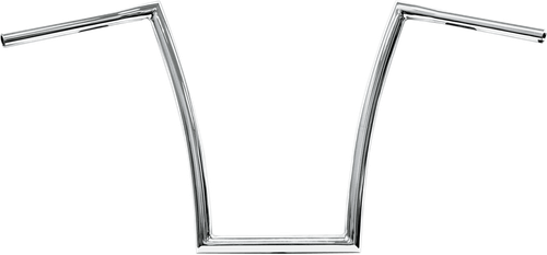 TODD'S CYCLE 0601-2722 1-1/4" Strip Handlebar - Strip - Fat Bobber - 17" Rise - Chrome - Strip Fat Bobber 17" Rise Chrome