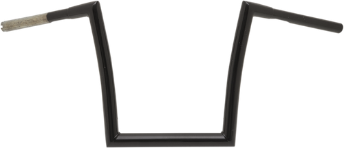 TODD'S CYCLE 0601-2726 1-1/4" Strip Handlebar - Strip - Fat Bobber - 12" Rise - Black - Strip Fat Bobber 12" Rise Black