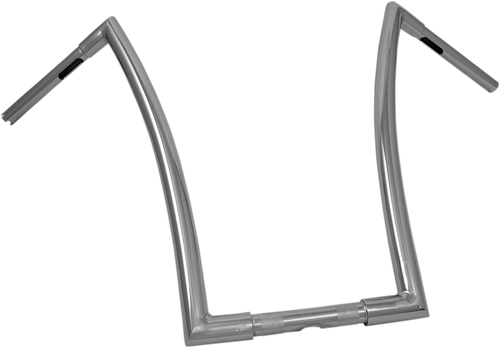TODD'S CYCLE 0601-3976 1-1/4" Strip Handlebar - 20" Rise - Chrome - 20" Rise Chrome