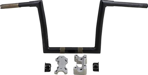 TODD'S CYCLE 0601-3984 Handlebar - 10" - Flat Black - 10" Flat Black