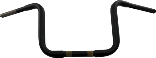 TODD'S CYCLE 0601-4676 1-1/4" Beater Bar - 10" - Matte Black - 10" Matte Black