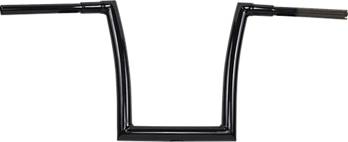 TODD'S CYCLE 0601-4887 Handlebar - 1-1/2" Strip - 14" - Gloss Black - 1-1/2" Strip 14" Gloss Black