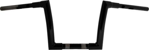 TODD'S CYCLE TD-152-10B Handlebar - 1-1/2" Strip - 10" - Gloss Black - Road Glide - 1-1/2" Strip 10" Gloss Black Road Glide