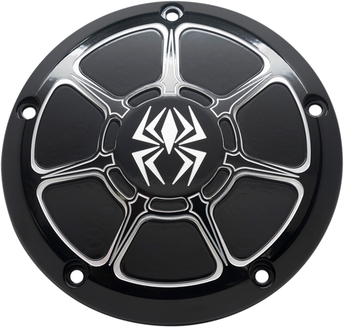 REKLUSE RMS-0515001 Derby Cover - Gloss Black Sportster
