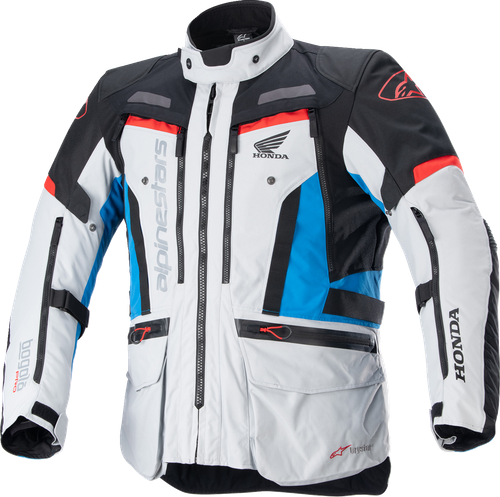 ALPINESTARS 3206723-9173-L Honda Bogotà Pro Drystar® Jacket - Gray/Black/Red/Blue Large
