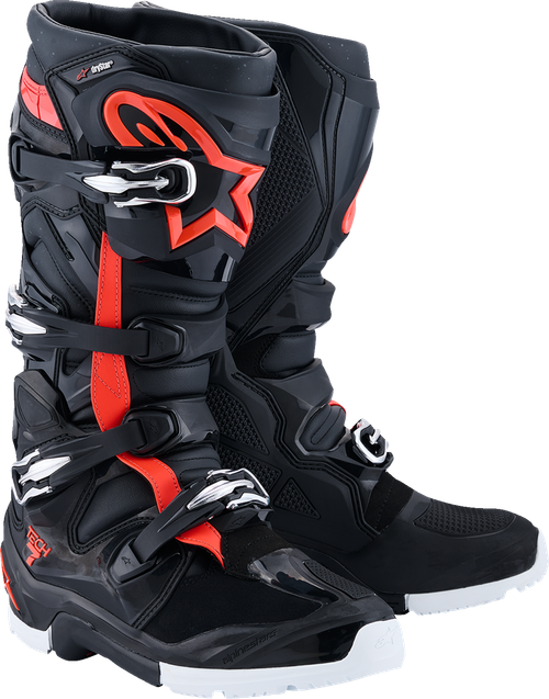 ALPINESTARS 2010526-1321-7 Tech 7 Enduro Drystar® Boots - Black/Red/White US 7 / EU 40.5