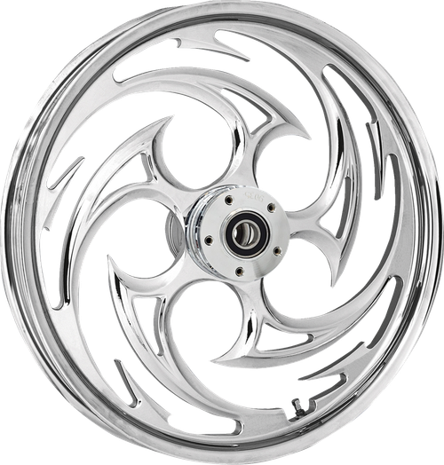 RC COMPONENTS 0321350-85C257-21AC Savage Wheel - Savage Front Chrome 21x3.5