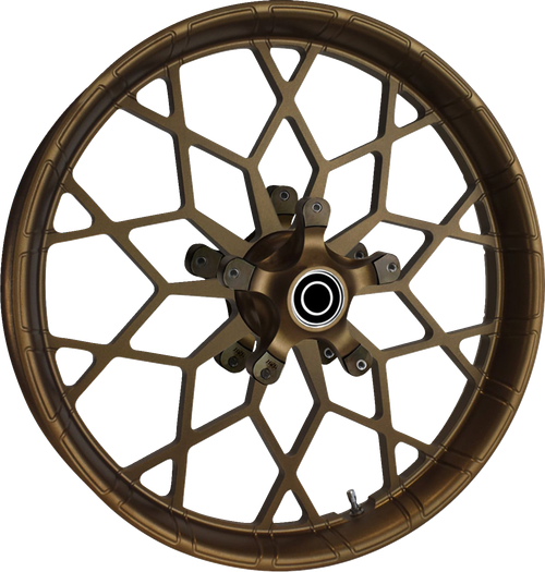 RC COMPONENTS 0321350135BR92521ABR Phenom Wheel for Stock Rotors - Phenom Front Bronze 21x3.5