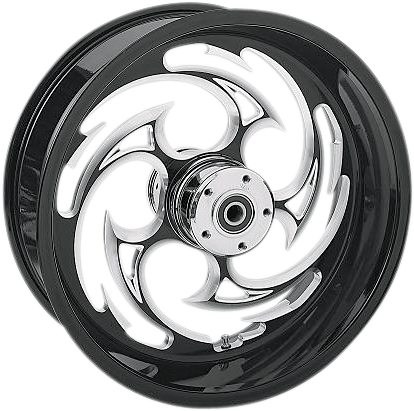 RC COMPONENTS SU1885055-85E Chrome Forged Wheel - Savage Eclipse Rear Single Disc/with ABS 18x8.5