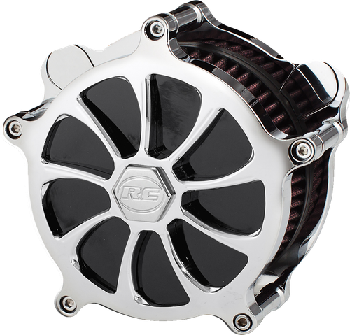 RC COMPONENTS AC-02C-124C Airstrike Air Cleaner - Chrome