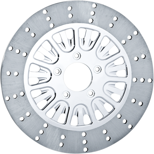 RC COMPONENTS COG117126CRR2K Floating Front Rotor - Rear Right Illusion Chrome