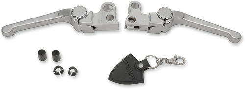 PSR 12-00650-20 Anthem Adjustable Lever Set for Harley Models - Chrome
