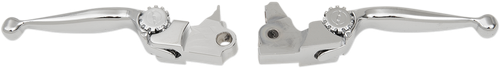 PSR 12-00612-20 Journey Adjustable Lever Set for Harley Models - Chrome