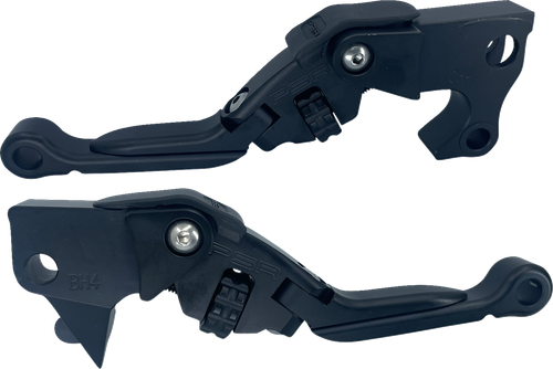 PSR 12-03653-22 Anthem Pro Adjustable Lever Set for Harley Models - Black