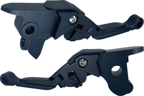 PSR 12-03654-22 Anthem Pro Adjustable Lever Set for Harley Models - Black